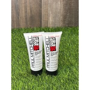Paul Mitchell Super Clean Sculpting Gel Firm Hold 6.8oz Lot of 2 Tubes